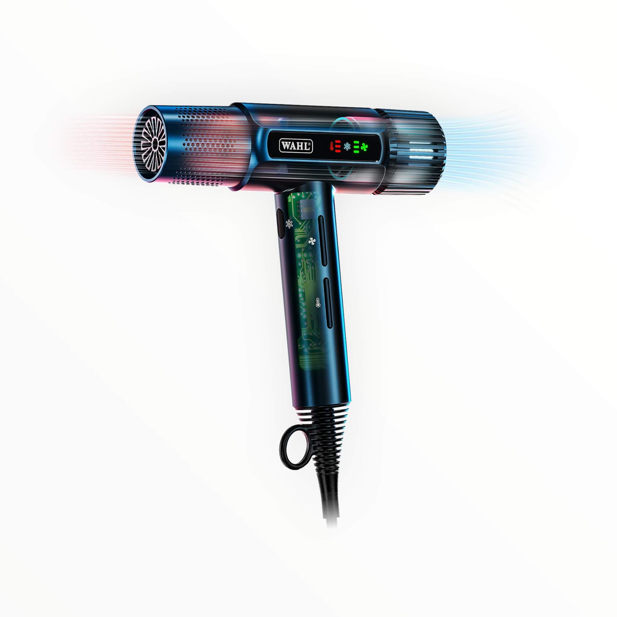 Vanquish Hårtork, 1600W, Midnattsblå