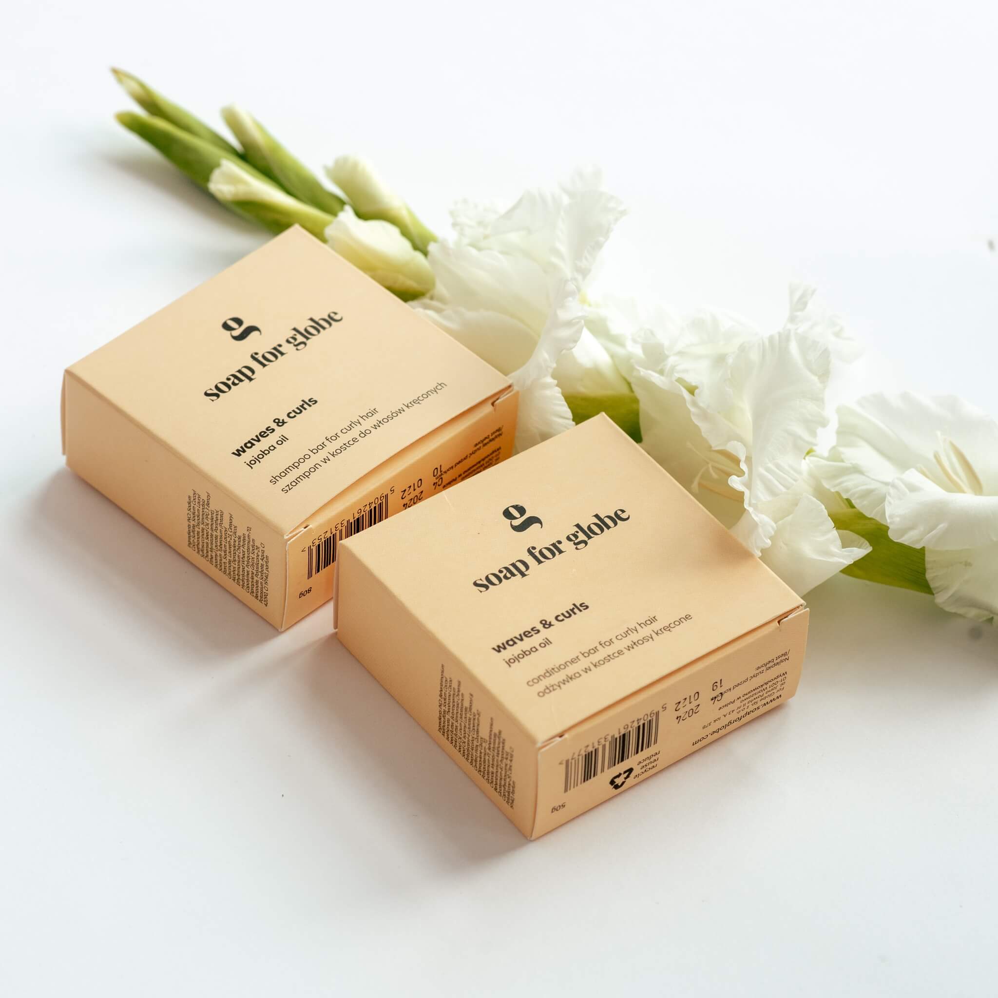 Shampoo Bar, Lockigt hår - Vågor & Lockar, 80 g.