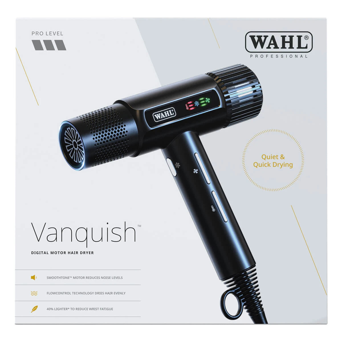 Vanquish Hårtork, 1600W