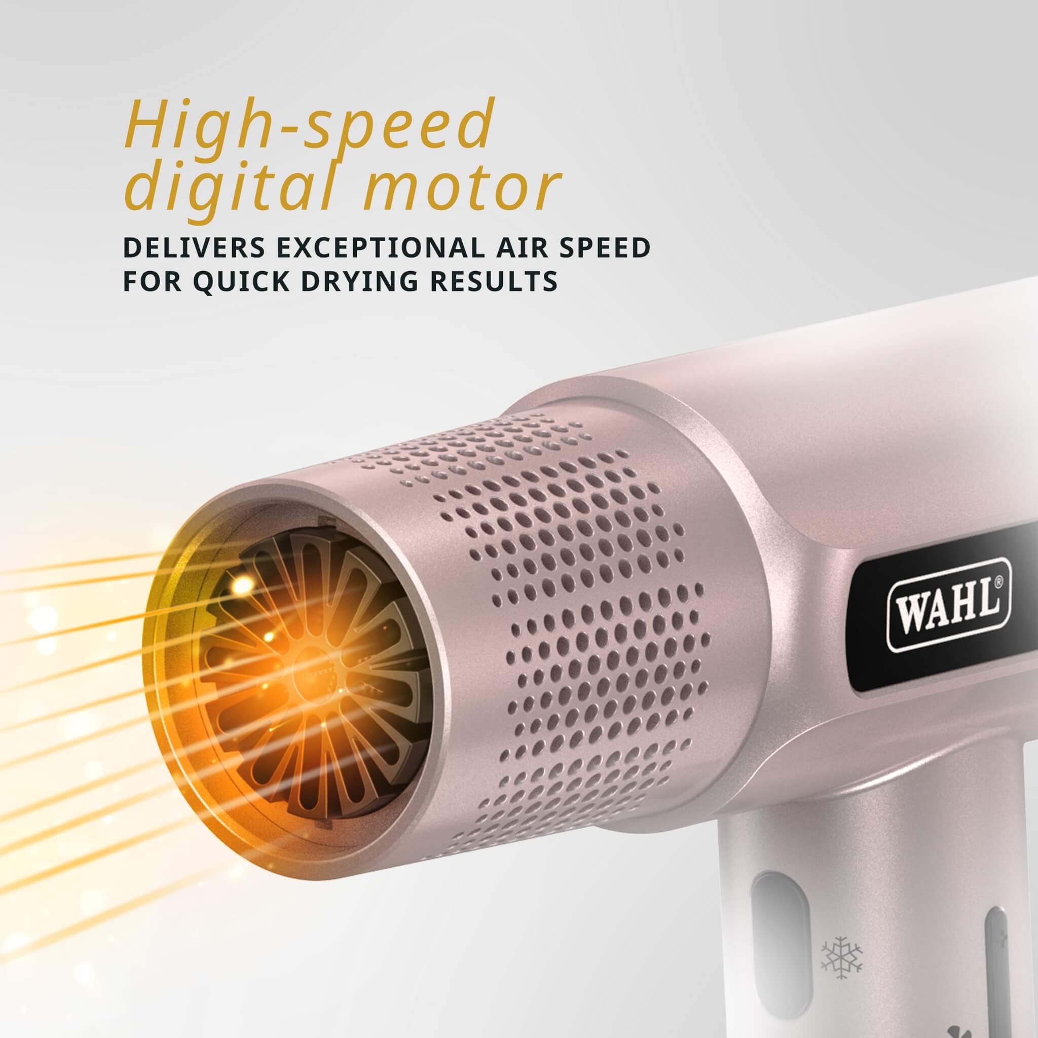 Vanquish Hårtork, 1600W, Rosegold