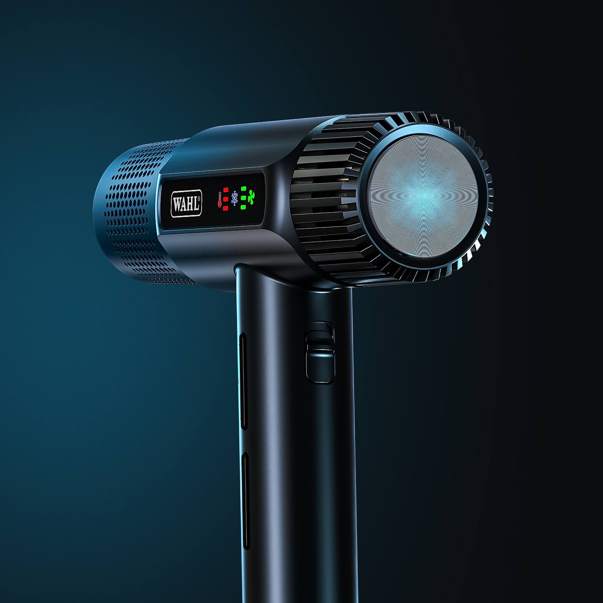 Vanquish Hårtork, 1600W, Midnattsblå