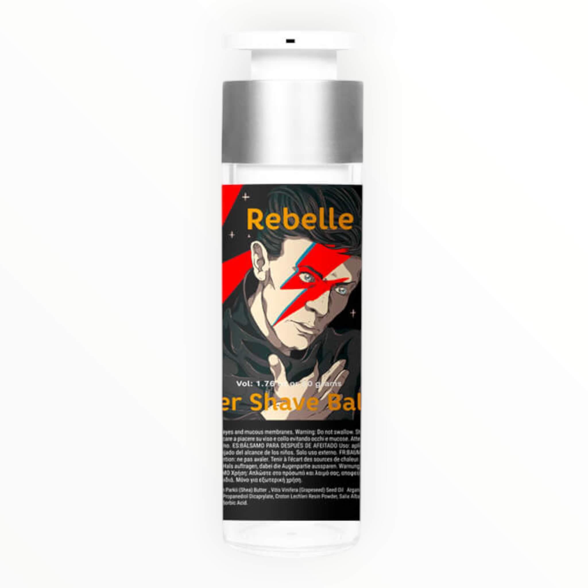 Aftershave-balsam, Rebelle, 50 g.