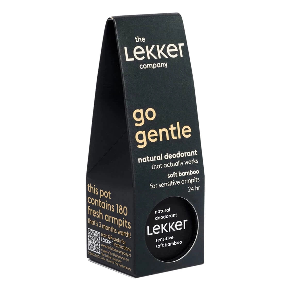 Deodorant Cream, Go Gentle - Sensitive, 30 g