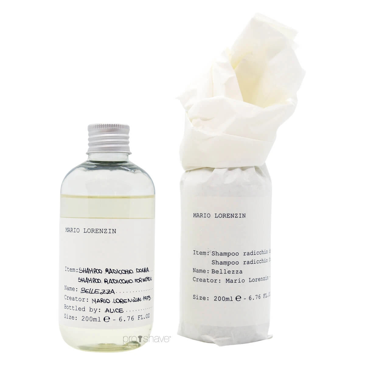 Naturligt Schampo, Bellezza, Kvinnor, 200 ml.