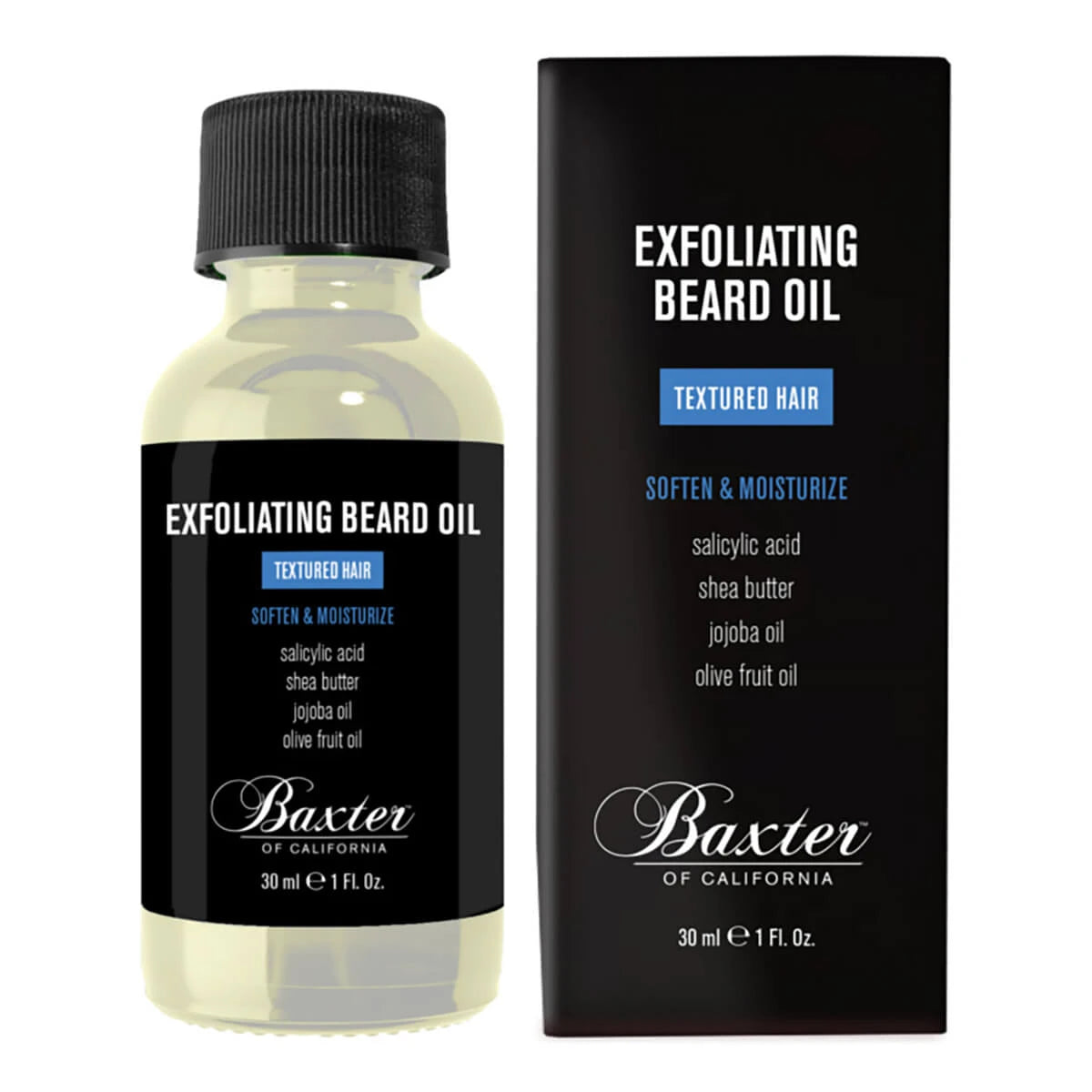 Exfolierande skäggolja, 30 ml.