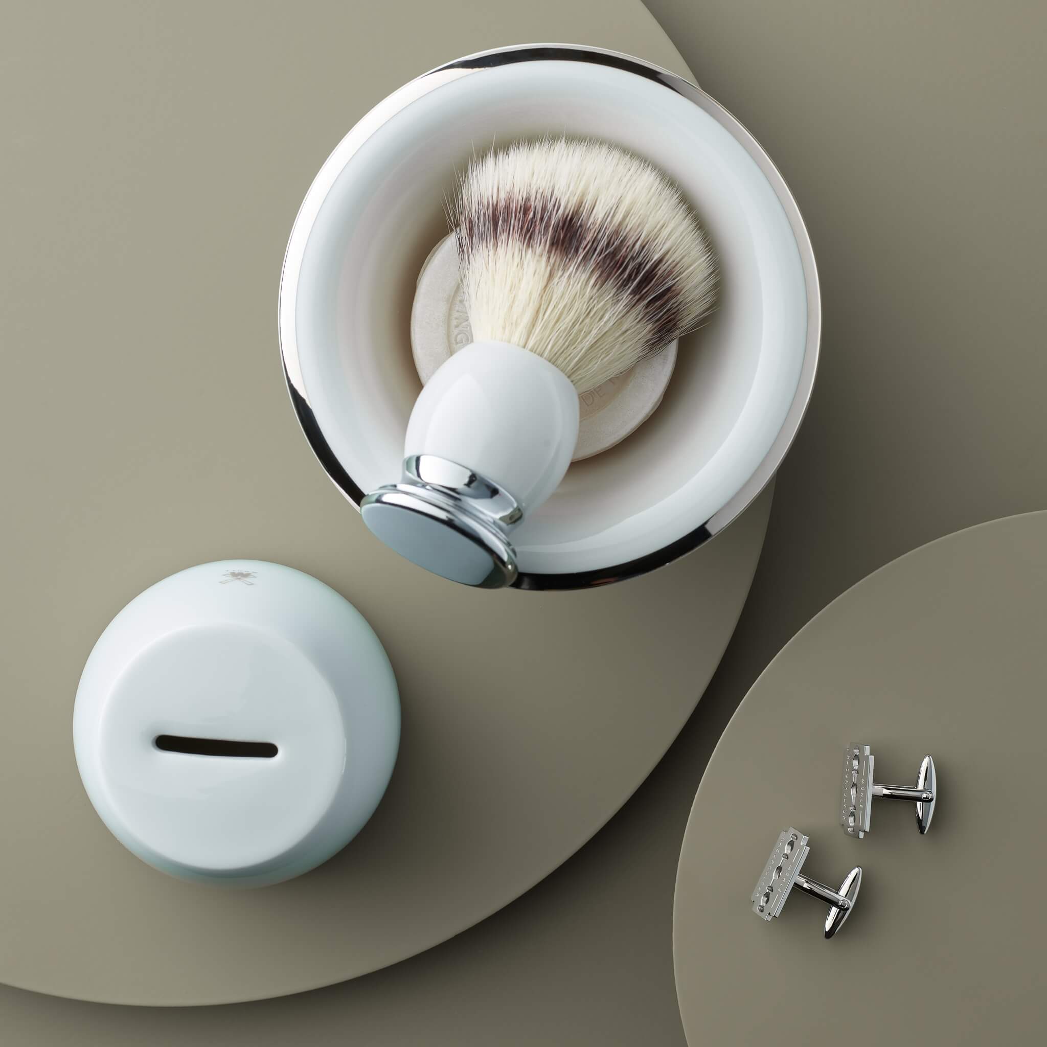 Silvertip Rakborste, 23 mm, Sophist, Porslin
