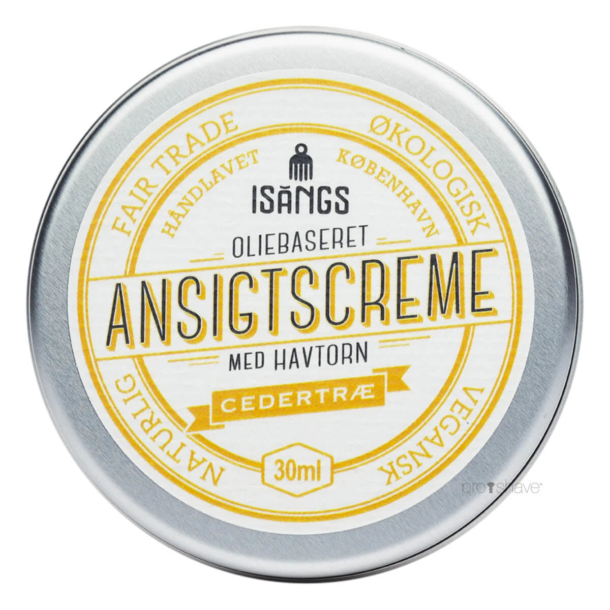 Ansiktskräm med havtorn, cederträ, 30 ml.