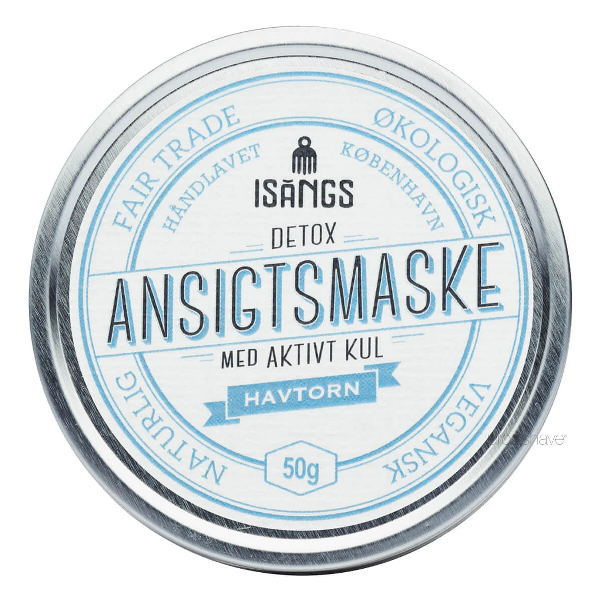 Ansiktsmask Detox, doftfri, 50 gr.