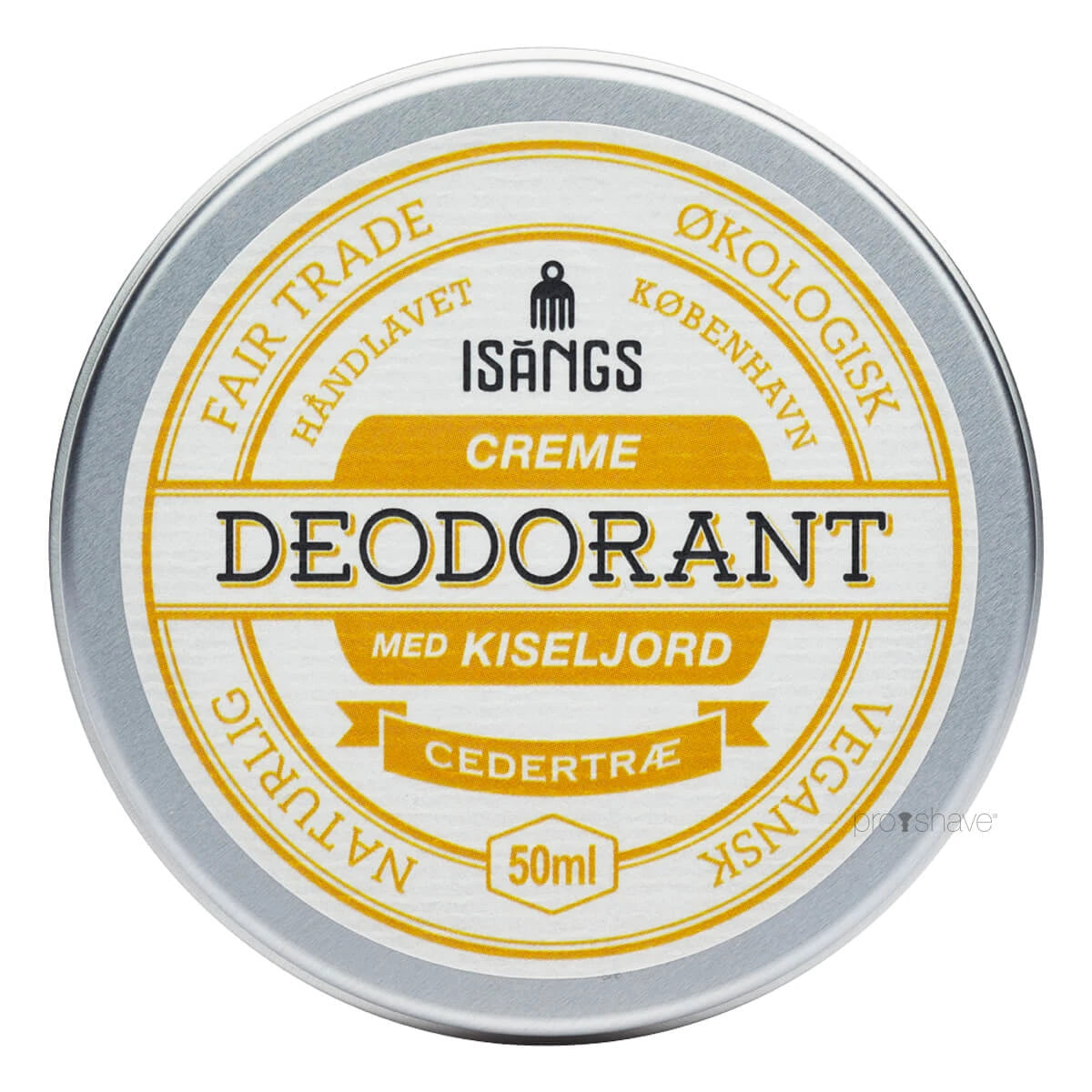 Deodorant med kiseldioxidjord, cederträ, 50 ml