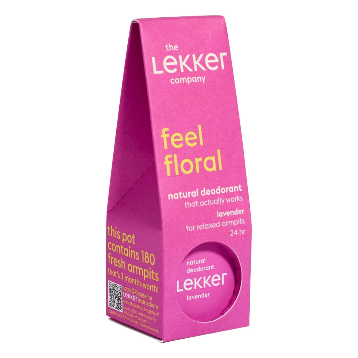 Deodorant Cream, Feel Floral - Lavendel, 30 g