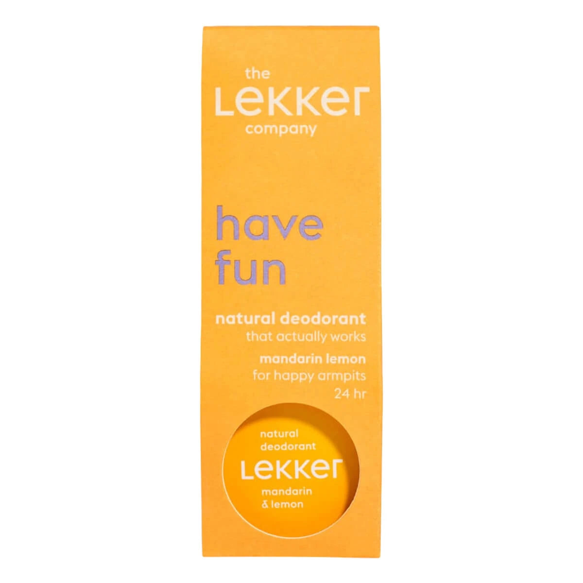 Deodorant Cream, Have Fun - Mandarin & Lemon, 30 g