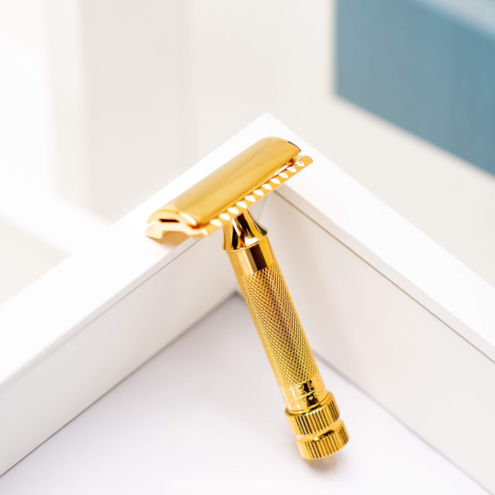 34G Säkerhetshyvel, Guld