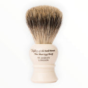 Rakborste, Pure Badger, Traditionell, S, Ivory