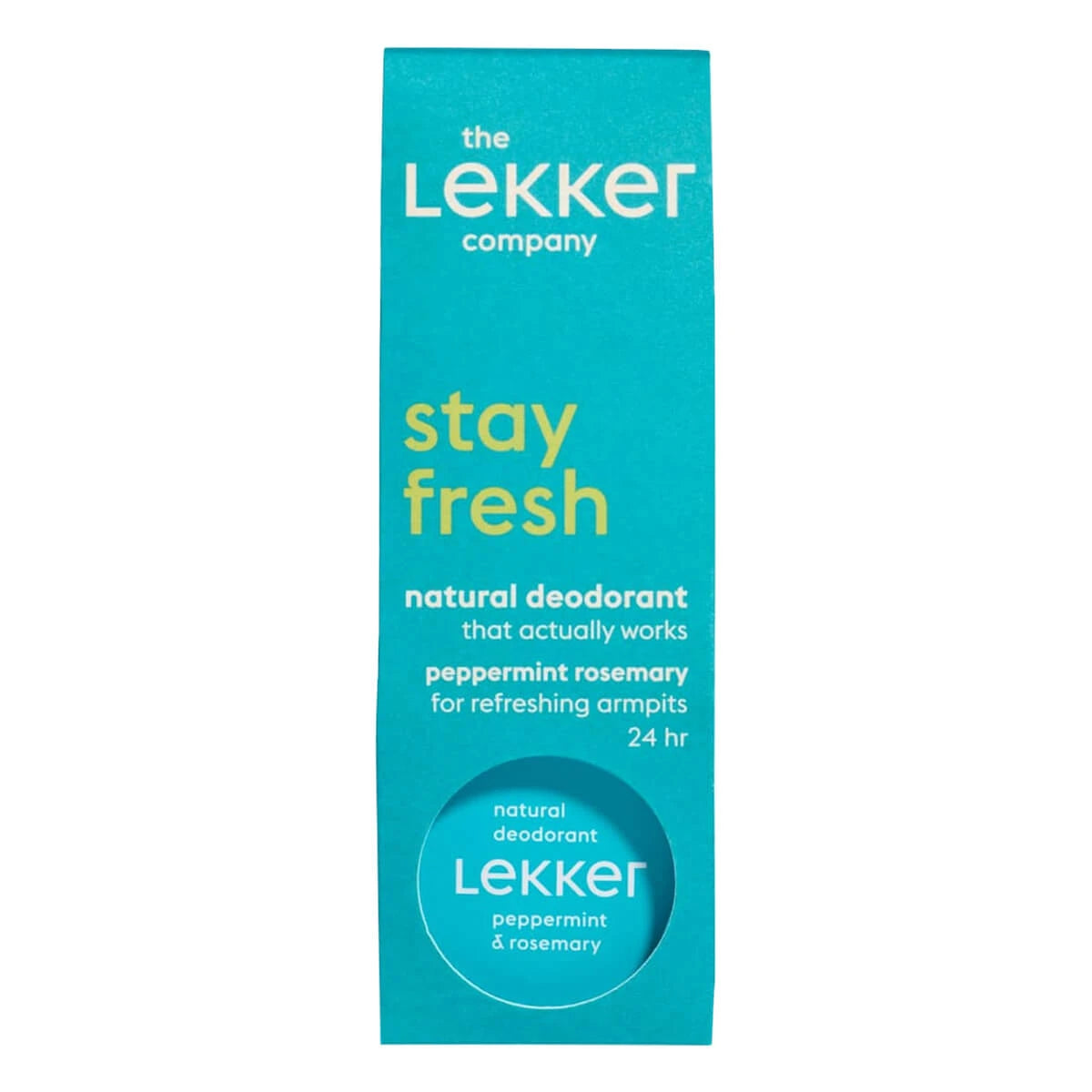 Deodorant Cream, Stay Fresh - Pepparmint & Rosmarin, 30 g
