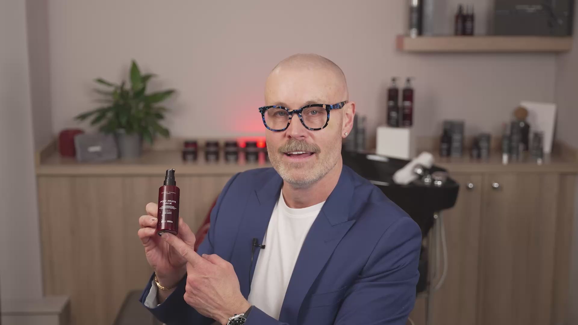 Ladda video: Post Shave Balm, 100 ml.
