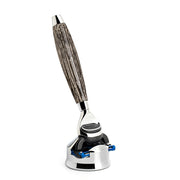 Gillette Fusion Säkerhetshyvel, Edition No. 3, Moss Oak & Sterling Silver