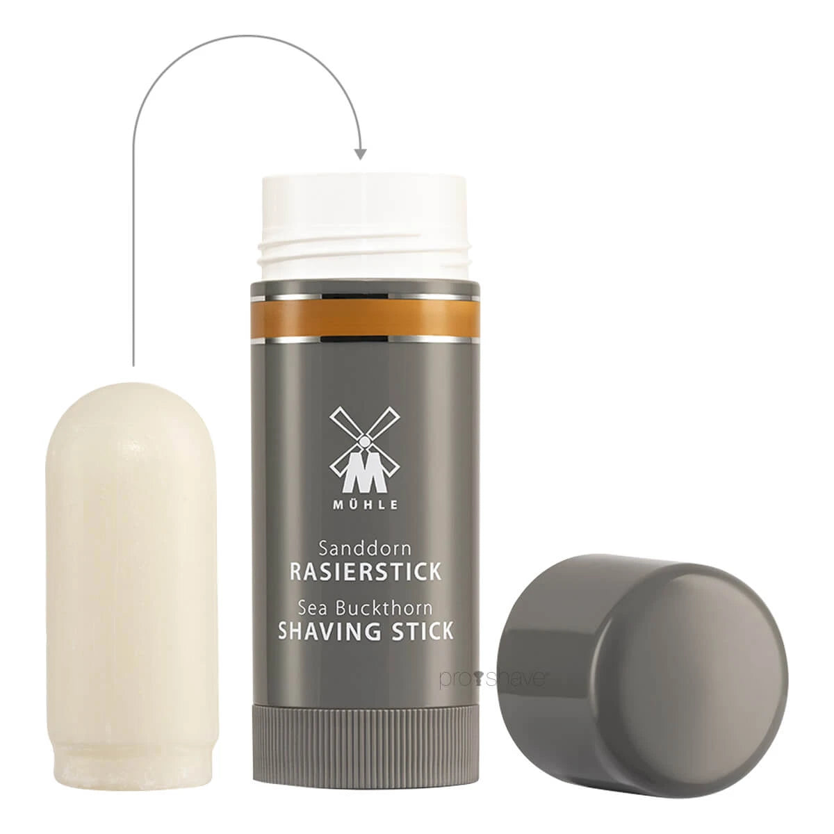 Raktvål, Shavestick REFILL, Havtorn, 37 gr.