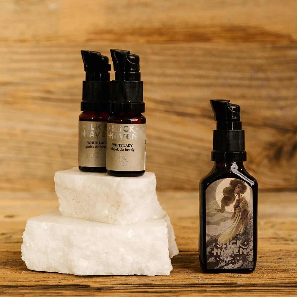 Skäggolja, White Lady, 30 ml.