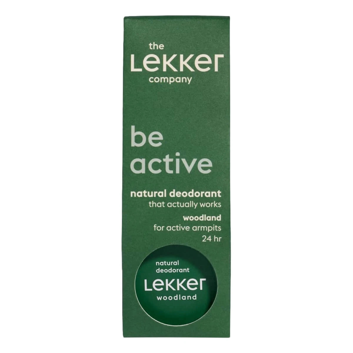 Deodorant Cream, Be Active - Woodland, 30 g