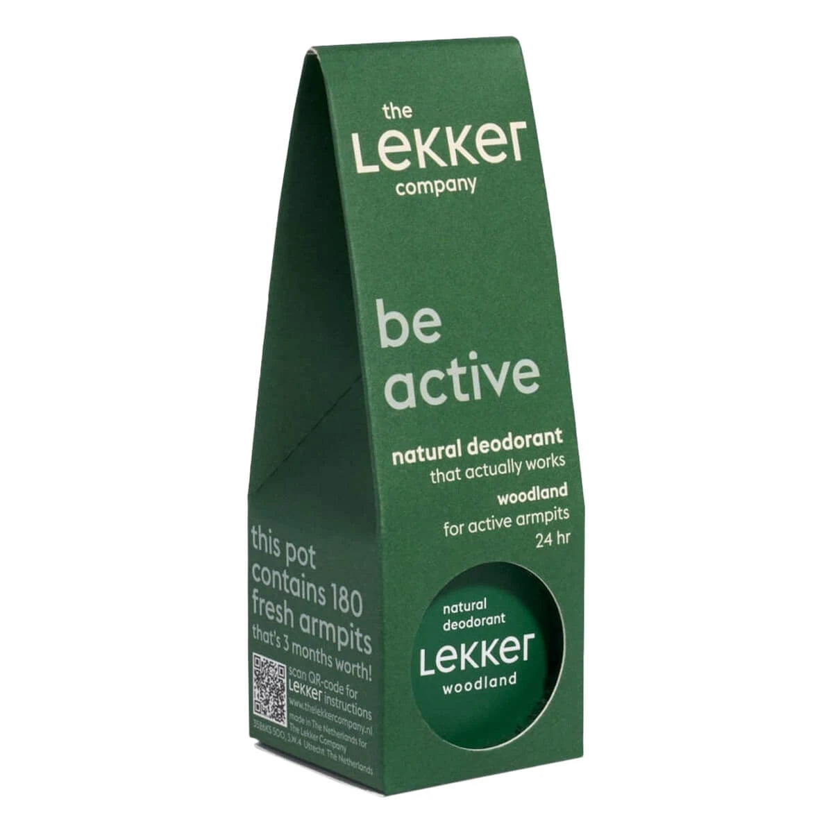 Deodorant Cream, Be Active - Woodland, 30 g